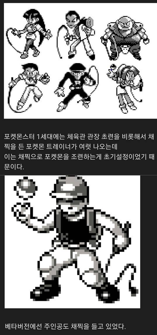 상상도 못했던 포켓몬 초기설정