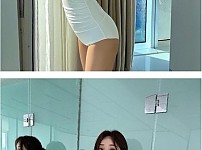 미친미모 아윤이의 섹시한 수영복 셀카