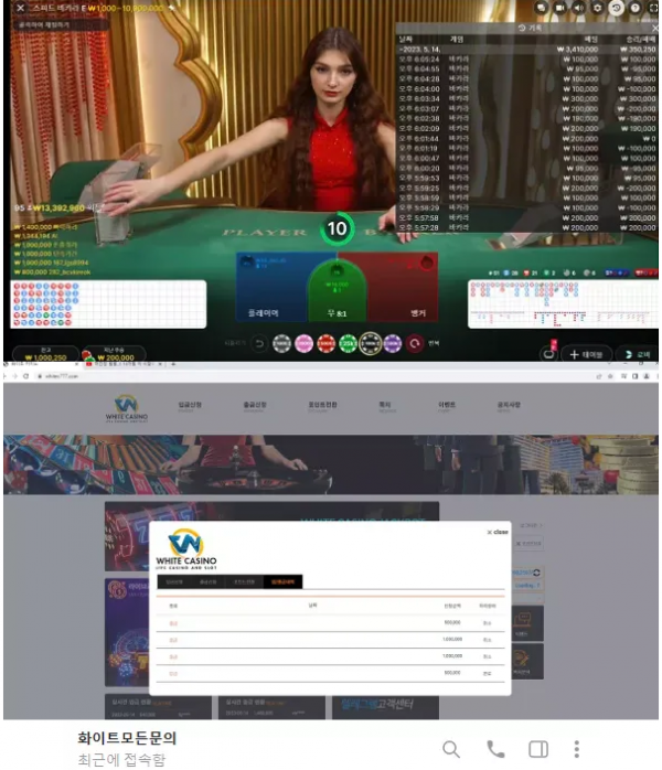【먹튀사이트】 화이트카지노 WHITE CASINO whitec777.com