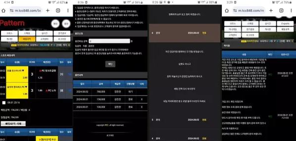【먹튀사이트】패턴 PATTERN tcc848.com