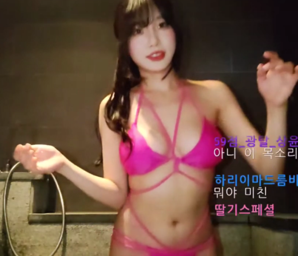 존예 수련이 핑크핑크 비키니 피지컬 ㅗㅜㅑ