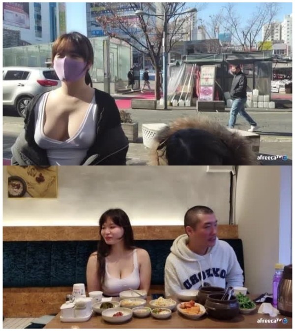 어마어마한 볼륨감을 가진 부천에 가면 볼수있는 여캠