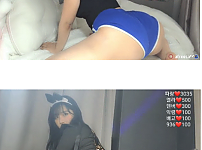 야릇한 표정으로 야릇한 뒷고양이 전문 여캠